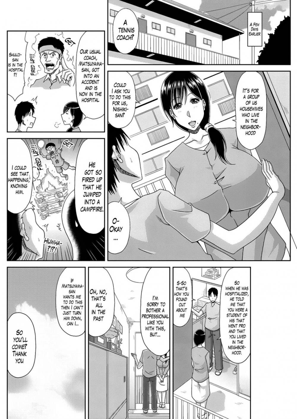 Hentai Manga Comic-Fallen Wife OP Tennis-Chapter 1-2